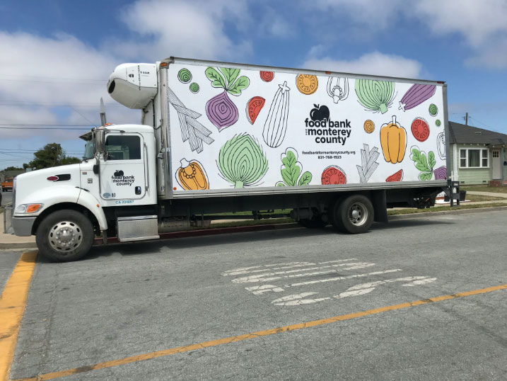 Food Bank for Monterey County truck